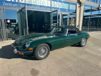 Gebraucht Jaguar E-Type 268 PS (197 kW) 1974 Grün Cabrio