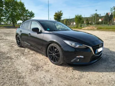 Gebraucht Mazda 3 Black Limited 150 PS (110 kW) 2015 Schwarz Limousine