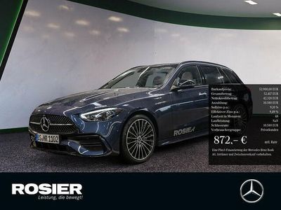 Gebraucht Mercedes C220 AMG line 197 PS (144 kW) 2025 Blau / sodalithblau Kombi