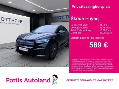 Gebraucht Skoda Enyaq iV Suite 250 kW (340 PS) 2023 Schwarzmagic perleffekt SUV