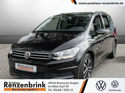 Gebraucht VW Touran IQ Drive 150 PS (110 kW) 2019 Schwarz (deep black perleffekt) Van / Kleinbus