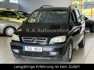 Brugt Opel Zafira Njoy 125 HK (91 kW) 2004 Sort MPV