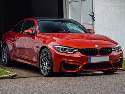 gebraucht BMW M4 F82 Competition | ohne OPF | Facelift | Sakhir Orange II