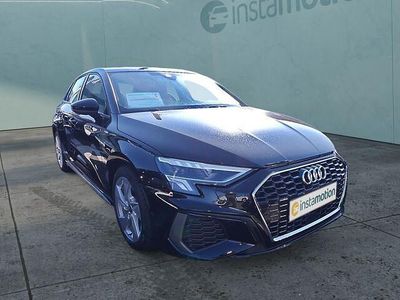 Schwarz Gebraucht 2023 Audi A3 S-Line Limousine | 33.490 € (Teuer)