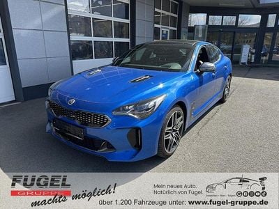 Gebraucht Kia Stinger GT 373 PS (274 kW) 2021 (m6b) microblau met Kleinwagen