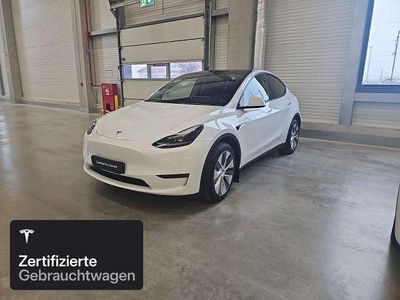 Gebraucht Tesla Model Y Long Range AWD 258 kW (351 PS) 2022 Pearl white multicoat SUV