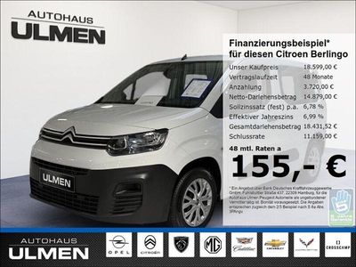 Weiss Gebraucht 2023 Citroën e-Berlingo Live Van / Kleinbus | 18.599 € (Superpreis)