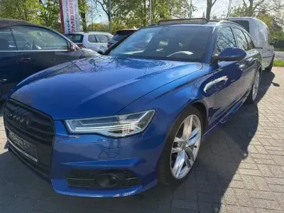 Brugt Audi A6 S-Line 326 HK (239 kW) 2016 Blå Stationcar