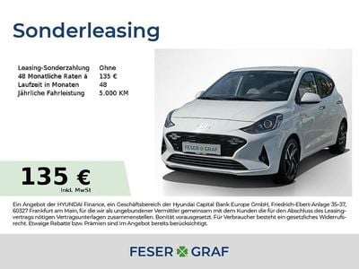 Neu Hyundai i10 Prime 77 PS (56 kW) 2025 Atlas white Kleinwagen