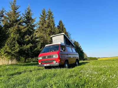 Gebraucht VW T3 69 PS (50 kW) 1992 Rot Van