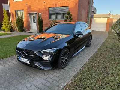 Gebraucht Mercedes C220 AMG line 197 PS (144 kW) 2024 Schwarz Limousine