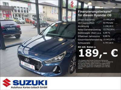 gebraucht Hyundai i30 Premium 1.4 T-GDI Nav Leder Panorama Cam 1.Hand