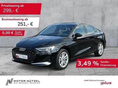 Gebraucht Audi A3 Advanced 150 PS (110 kW) 2025 Mythosschwarz metallic Limousine
