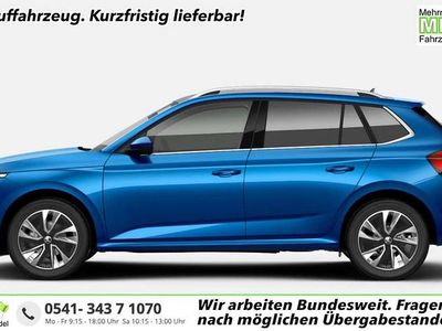 Neu Skoda Kamiq Dynamic 150 PS (110 kW) 2025 Race blue metallic SUV