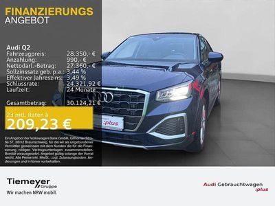 Blau Gebraucht 2025 Audi Q2 Advanced SUV | 28.350 € (Fairer Preis)