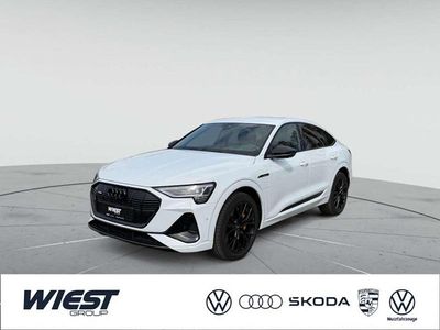 Usata Audi e-tron S-Line 300 kW (408 CV) 2022 Bianco SUV