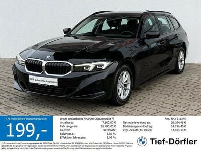 Gebraucht BMW 318 156 PS (114 kW) 2023 Schwarz uni Kombi