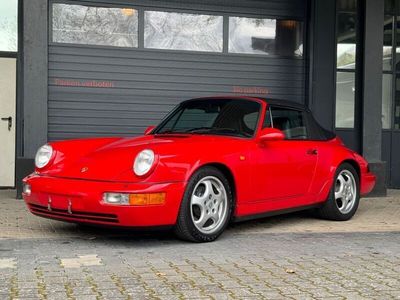 Usata Porsche 911 Carrera Cabriolet 260 CV (191 kW) 1992 Rosso Cabrio