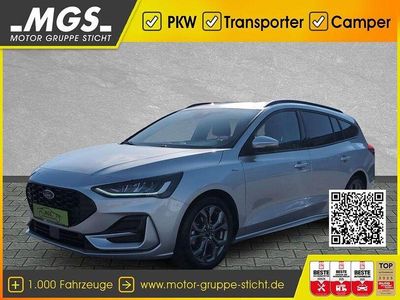 Gebraucht Ford Focus ST-Line 125 PS (91 kW) 2023 Moondust silver metallic Kombi