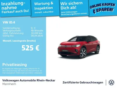 Gebraucht VW ID.4 GTX 250 kW (340 PS) 2025 Kings red metallic SUV
