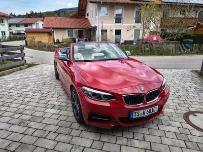 Usata BMW M240 M Sport 340 CV (250 kW) 2018 Rosso Cabrio