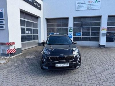 Gebraucht Kia Sportage Edition 7 132 PS (97 kW) 2021 (1k) black pearl SUV