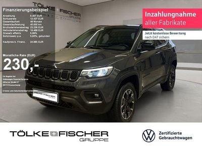 Graphite grey (metallic) Gebraucht 2022 Jeep Compass Trailhawk SUV | 24.985 € (Guter Preis)