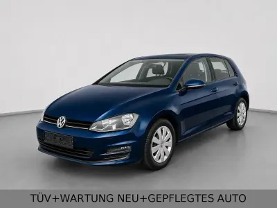 Gebraucht VW Golf VII Trendline 86 PS (63 kW) 2014 Blau Limousine
