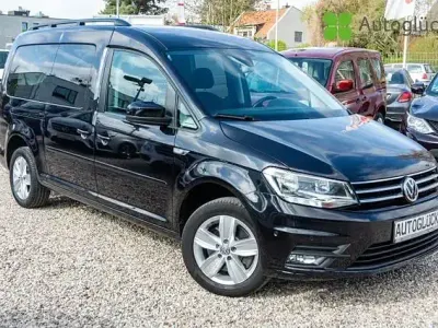Second-hand VW Caddy Maxi Comfortline 102 CP (75 kW) 2020 Negru Monovolum