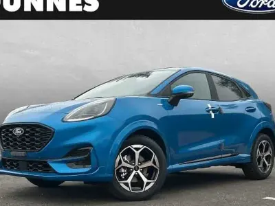 Uusi Ford Puma ST-Line 125 HP (91 kW) 2026 Sininen Katumaasturi