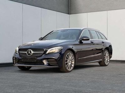 Second-hand Mercedes C300 AMG line 258 CP (189 kW) 2019 Albastru Break