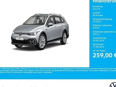 Gebraucht VW Golf Alltrack 200 PS (147 kW) 2022 Silber Kombi