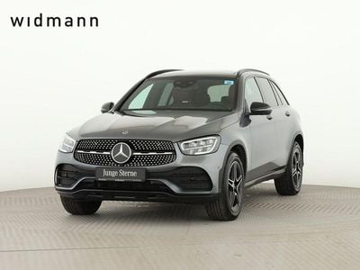 Gebraucht Mercedes GLC300 AMG 258 PS (189 kW) 2022 Metalliclack selenitgrau SUV