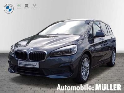Gebraucht BMW 218 Gran Tourer Advantage 136 PS (100 kW) 2021 Mineralgrau metallic Van / Kleinbus