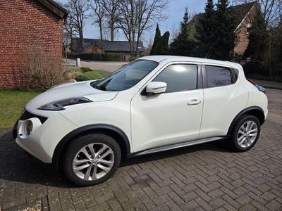Gebraucht Nissan Juke N-Connecta 116 PS (85 kW) 2016 Weiß SUV