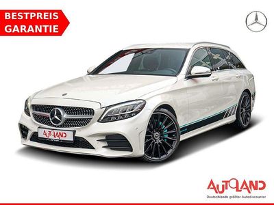 Weiß Gebraucht 2019 Mercedes C200 AMG line Kombi | 26.990 € (Guter Preis)