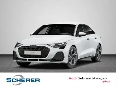 Gebraucht Audi A3 S-Line 116 PS (85 kW) 2025 Gletscherweiß metallic Limousine