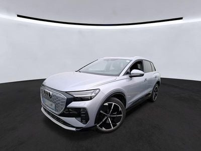 Florettsilber metallic Gebraucht 2023 Audi Q4 e-tron Advanced SUV | 35.385 € (Etwas zu teuer)