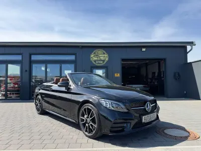 Gebraucht Mercedes C300 258 PS (189 kW) 2019 Obsidianschwarz Cabrio