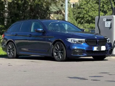 Gebraucht BMW 530 M Sport 252 PS (185 kW) 2018 Blau Kombi
