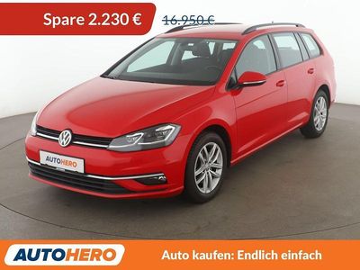 Rot Gebraucht 2019 VW Golf VII Comfortline Kombi | 14.720 € (Guter Preis)
