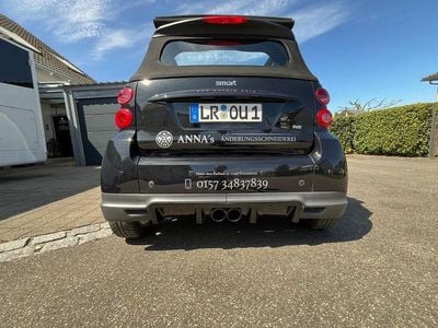 Second-hand Smart ForTwo Cabrio Passion 71 CP (52 kW) 2014 Negru Cabrio