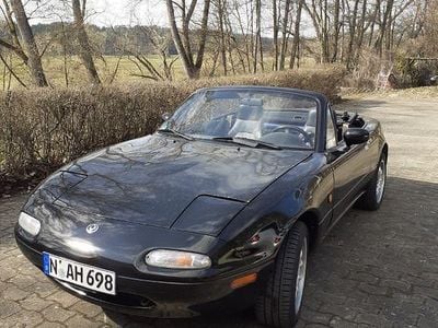 Gebraucht Mazda MX5 90 PS (66 kW) 1995 Schwarz Cabrio
