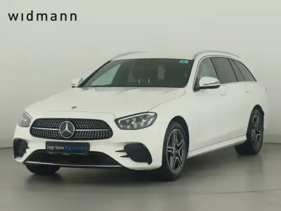Gebraucht Mercedes E300 AMG 320 PS (235 kW) 2021 Polarweiss uni Kombi