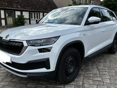 Gebraucht Skoda Kodiaq Tour 150 PS (110 kW) 2024 Weiß SUV