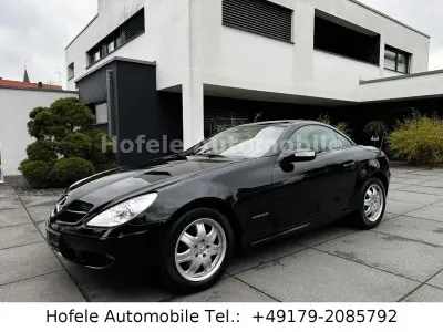 Brugt Mercedes SLK200 163 HK (119 kW) 2007 Sort Cabriolet