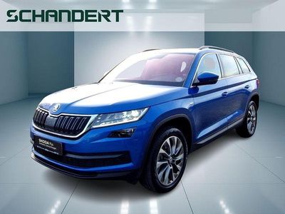 Raceblau metallic Gebraucht 2021 Skoda Kodiaq Clever SUV | 33.440 € (Fairer Preis)