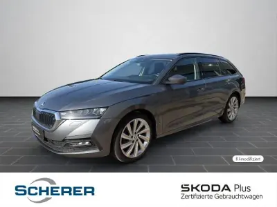 Gebraucht Skoda Octavia Ambition 116 PS (85 kW) 2023 Graphitegrau metallic Kombi