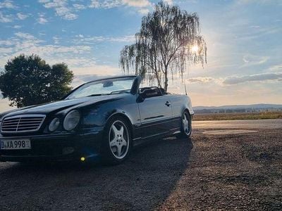 Usata Mercedes CLK320 Avantgarde 218 CV (160 kW) 2000 Nero Cabrio