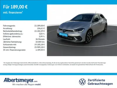 Gebraucht VW Polo Goal 116 PS (85 kW) 2025 Silber Kleinwagen